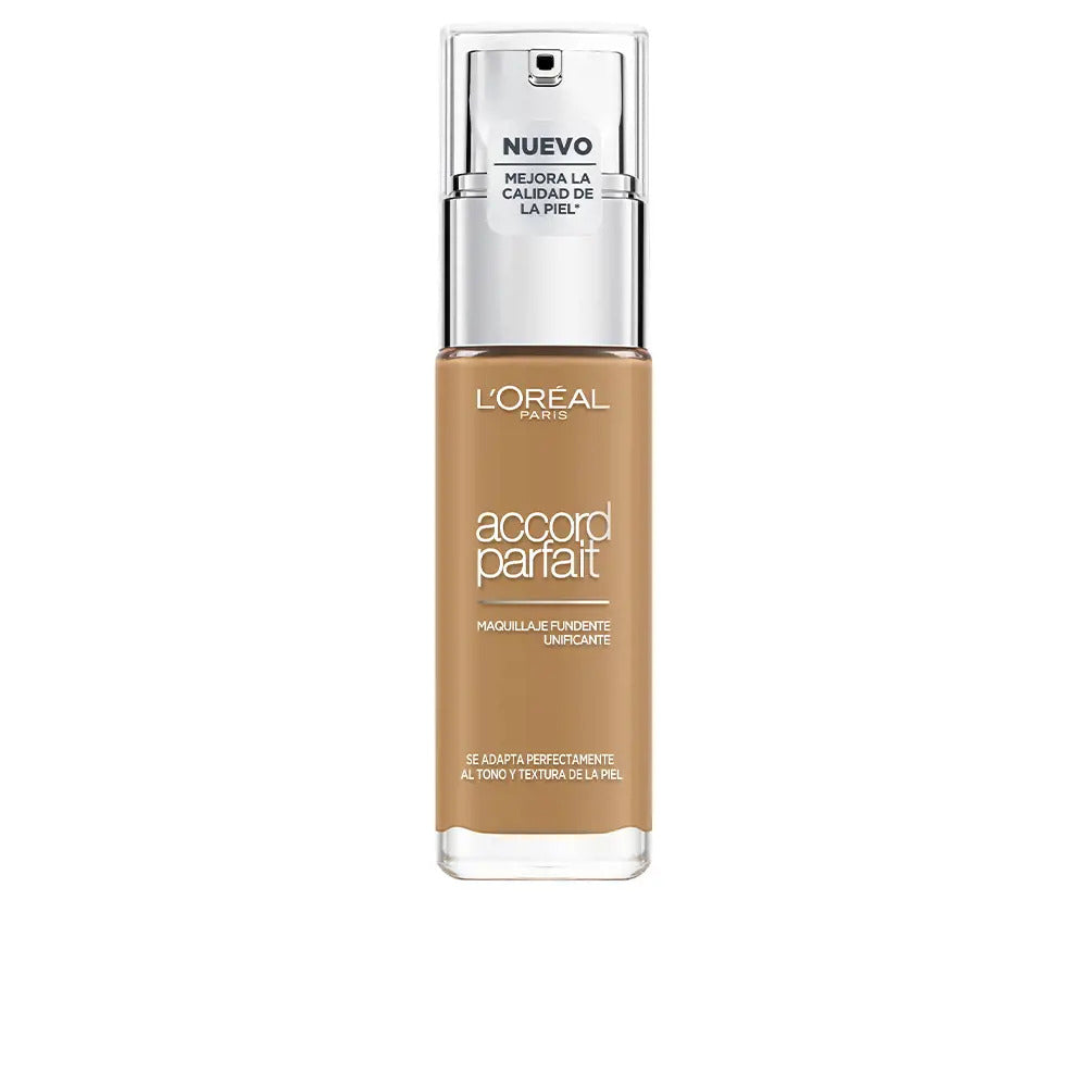 L'Oreal Paris, Accord Parfait, Liquid Foundation, 10 D/W, Deep Golden, 30 ml